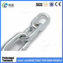 Acero de aleación DIN763 Weld Long Link Chain